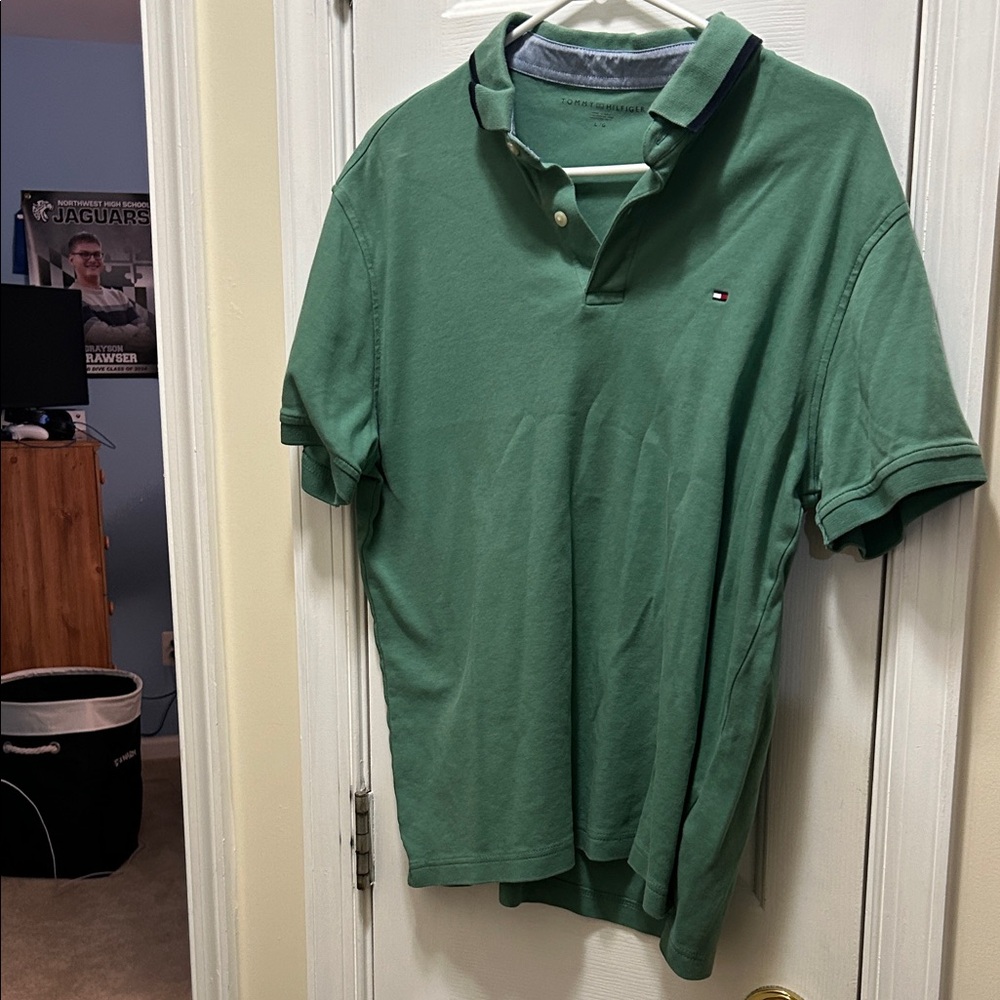 Tommy Hilfiger Classic Green Polo Shirt